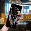 Чехол для телефона «Ловец снов» «Ловец снов» для Samsung Galaxy S6 S7 S8 S9 S10 S21 S22 Plus, ультрамягкий черный чехол для телефона
