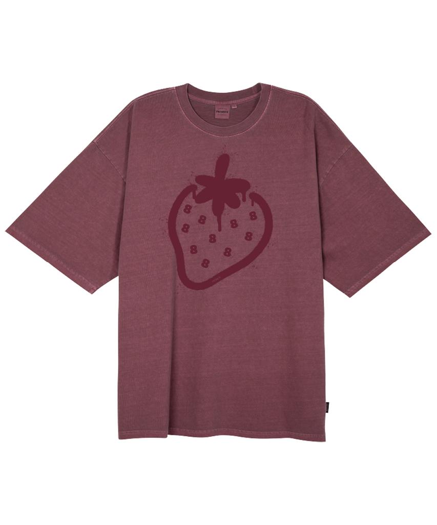 PRIMATE 8Erry Oversized Pigment Short Sleeve T-Shirt 4 Colors