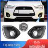 Mitsubishi ASX 13-15 Fog Light Frame Bumper Grille Cover