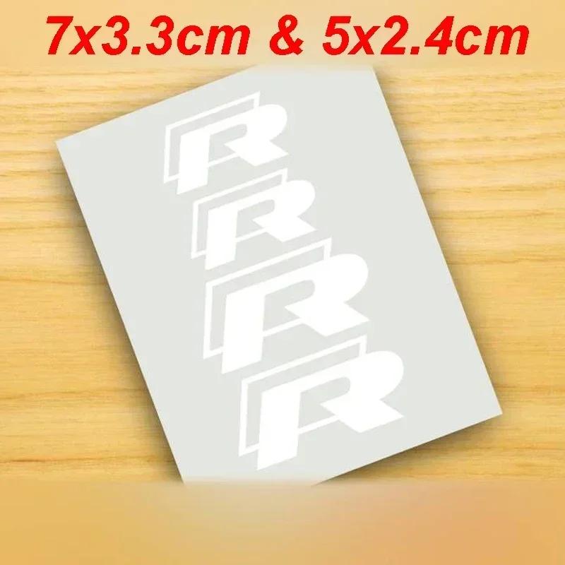 2026 Hot For VOLKSWAGEN VW 4Pcs Car Brake Caliper Vinyl Stickers for Volkswagen VW Rline R Line Golf 3 5 7 Polo Passat GTI Bora 