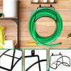 Garden Hose Holder Heavy Duty Metal Hose Hanger Wall Mounted Water Hose Organizer for Outside Home Yard