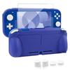 Nintendo Switch Lite 2022 TPU Полная Специальная Тонкая и Легкая Водонепроницаемая и Подставка Включает 4 Чехла на Стикеры и 1 Защитное Стекло Чехол, Набор из 6 Предметов, Синий,