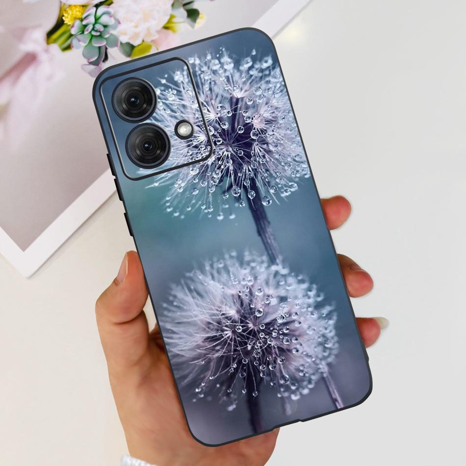 For Motorola Moto G84 Case MotoG84 G 84 5G 2023 Cute Painted Soft Silicone TPU Phone Back Cover Bumper