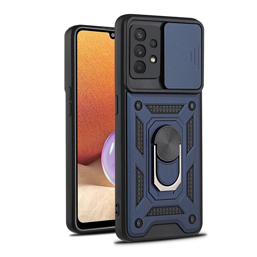 Чехол для защиты камеры Samsung Galaxy A32 A52 A22 A72 5G 4G A12 A82 A02S A42, автомобильный магнитный держатель, кольцо, бампер, чехол, Fundas