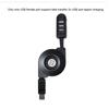 USB2.0 Expander Cable 3 Port Charging And Data Transfer Hubs Retractable Design For PC And Mobile Devices