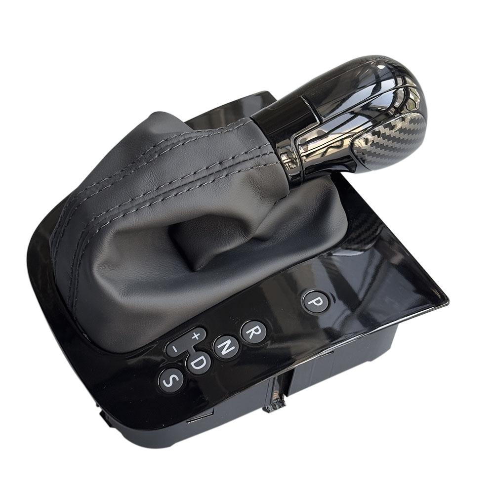 RHD Carbon DSG Gear Shift Knob New Original Shift Lever Handball With Dust Cover For VW Golf 6 MK6 GTI GLI