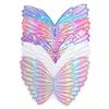 Градиентное крыло бабочки для девочек, крыло феи-принцессы, крыло бабочки, костюм для нарядного платья на день рождения, свадьбу, аксессуары для Хэллоуина для вечеринок, выступлений