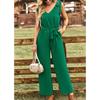 Solid Color Jumpsuit for Women Summer Chic and Elegant Woman Jumpsuit Slim Bodysuit One-piece Pants