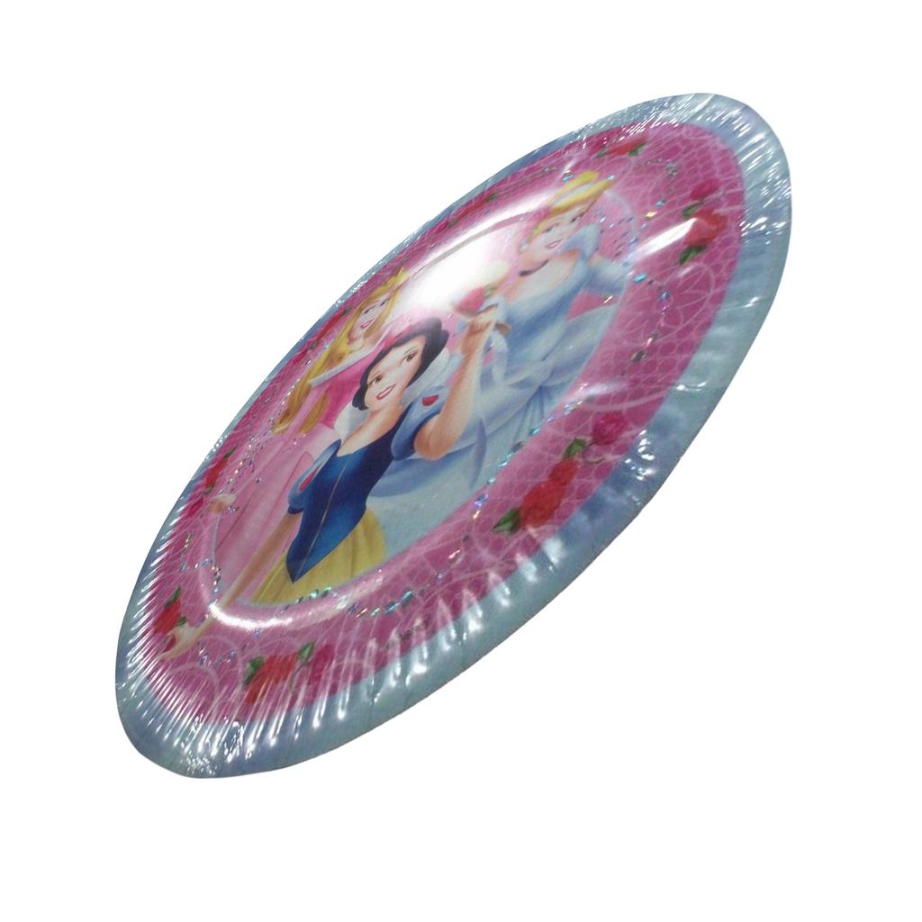 Disney Princess Бумажные тарелки для вечеринок (Упаковка из 10 шт.)