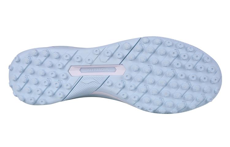 Li Ning TF Искусственная кожа для газона Футбольные бутсы Мужские Небесно-голубые YSTT037-1