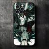 Чехол для телефона Bleach Улькиорра Сифер 4 Мягкий для iPhone 16 16E 17 Air 15 Pro Max 14 Plus 13 Mini 11 12 7 Черный Чехол Задняя Панель