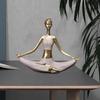 Yoga Statue Women Pose Decorative Resin Crafts Sculpture Lady for