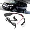 12Pin Bluetooth Audio Cable Car AUX Adapter Connector with Microphone Fit for Citroen Berlingo