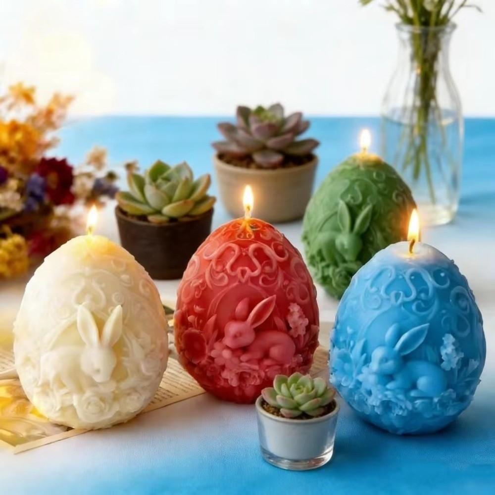 Egg Shaped Silicone Cake Mold Handmade Candle Mold DIY Chocolate Mold Easter