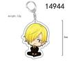 Фигурки Аниме ONE PIECE Луффи Чоппер Ророноа Акриловый Брелок Аниме Аксессуары Брелоки Подвеска для Сумки Косплей Украшения Подарок