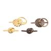 Iron Vintage Zinc Zinc Alloy Door Handles Multiple Colors Door Knobs Retro Black  Desk