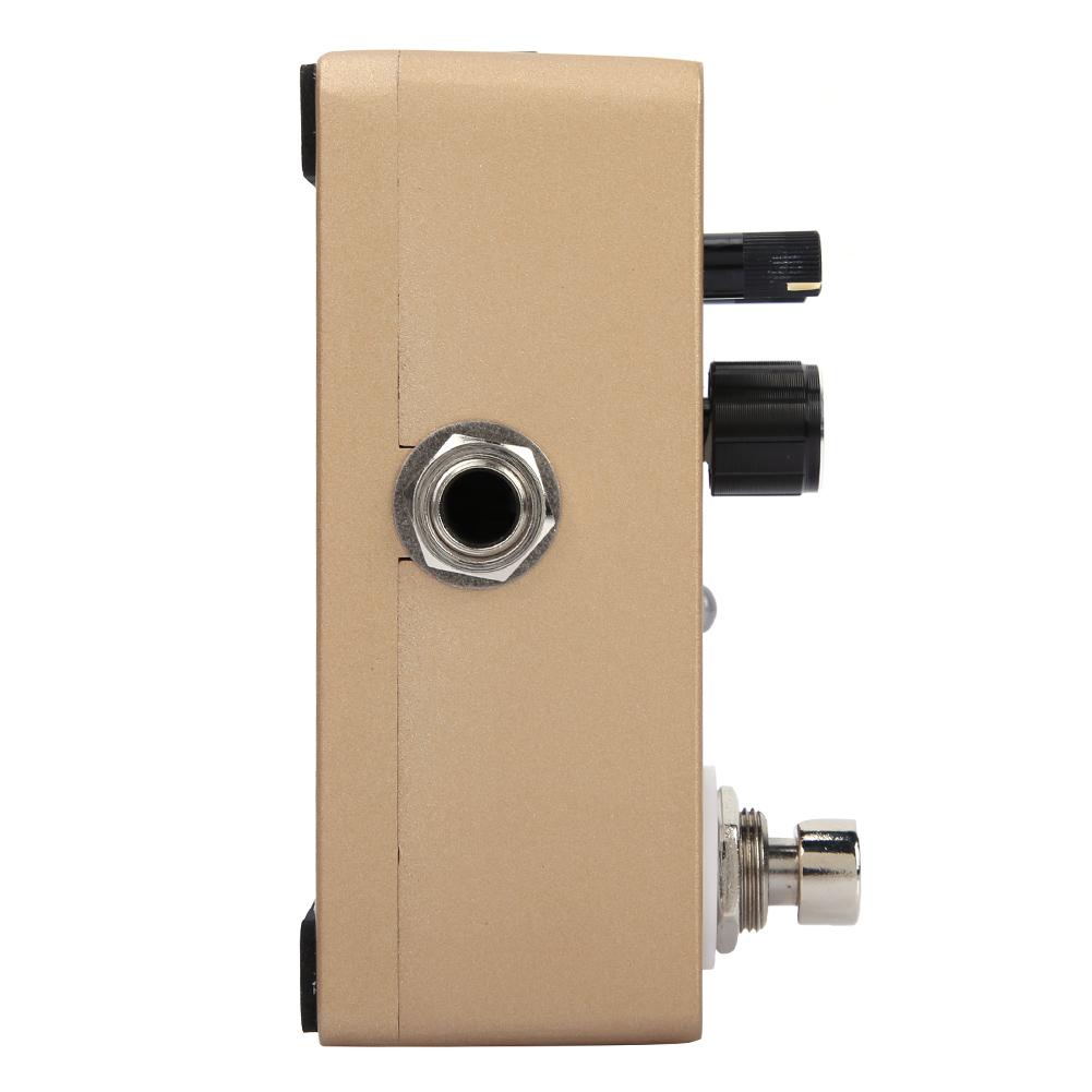 Цельнометаллический корпус Педаль эффекта фузз для электрогитары, дисторшн для рок-музыкантов