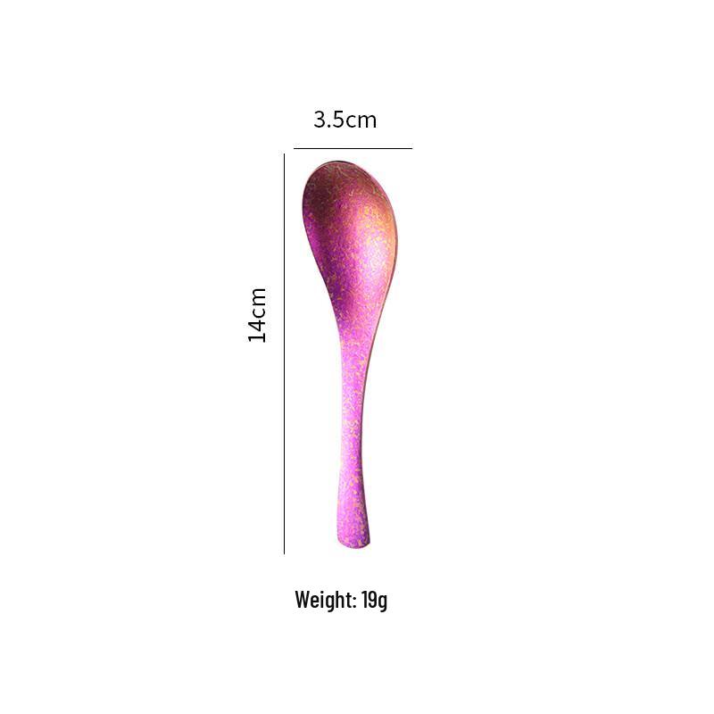 Portable Ice Flower Camping Spoon