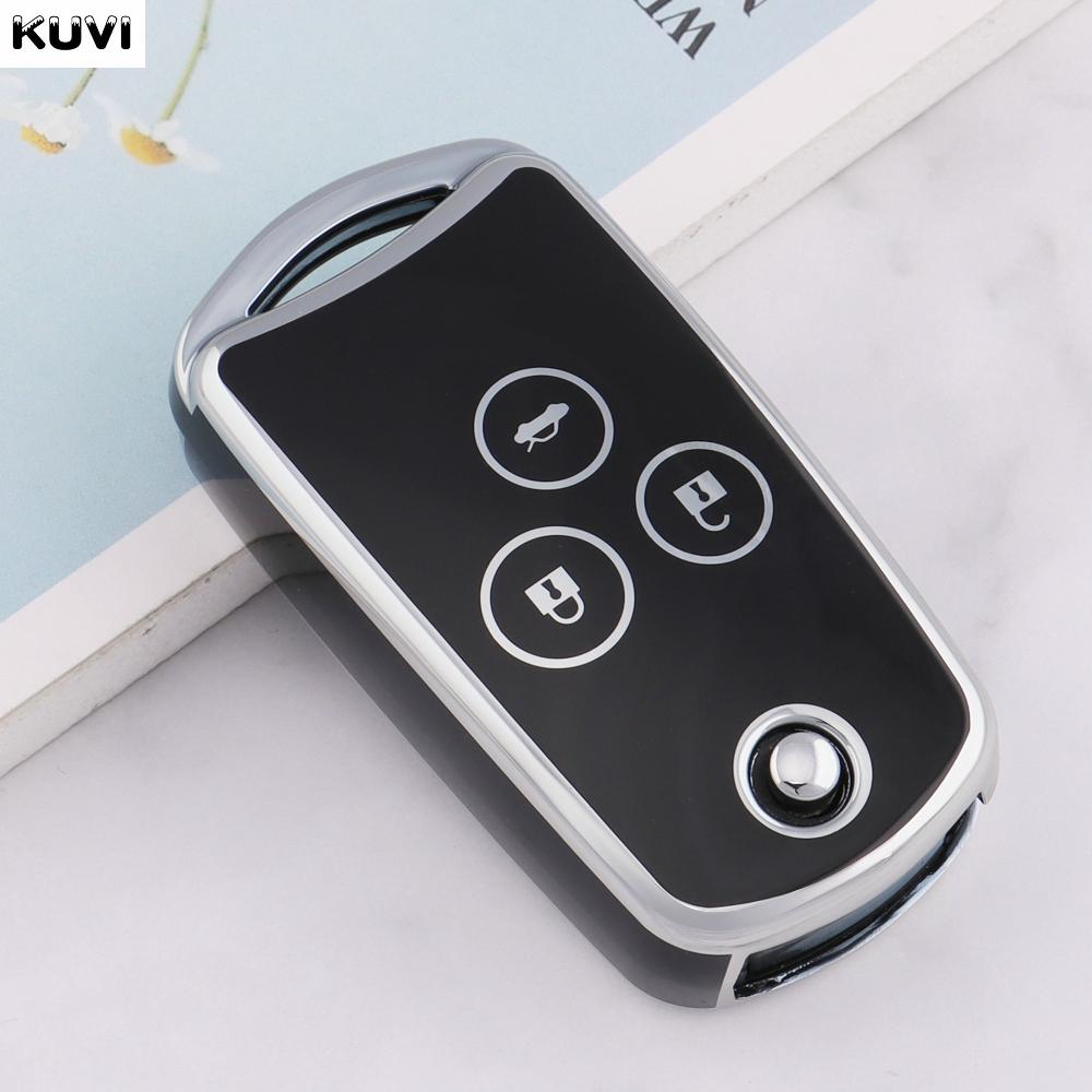 Новый чехол-оболочка из ТПУ для складного автомобильного ключа Honda Civic Fit Accord Crv Hrv Jazz Odyssey Для Acura Tl Tsx Zdx Rsx Crz Аксессуары