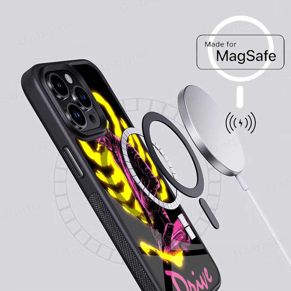 Драйв Райан Гослинг Фильм Для Чехла Телефона Для IPhone 17 Air 16 15 14 13 12 11 Pro Max Plus Для Беспроводной Зарядки Чехол
