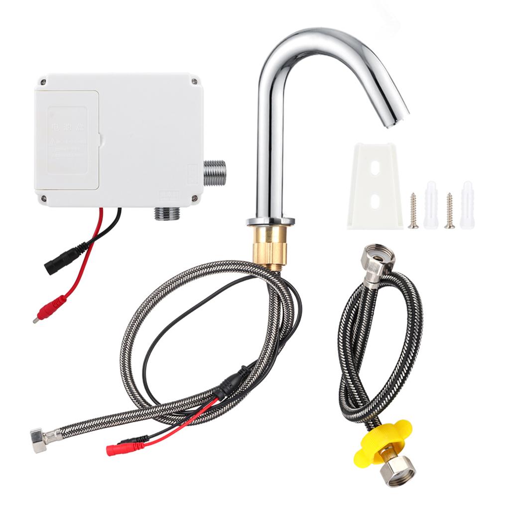 G1/2in резьба автоматический индукционный датчик водопроводный кран инфракрасный одинарный холодный кран с управлением