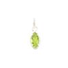 Marquise Peridot Gemstone 925 Sterling Silver Jewelry Handmade Women's Pendant PP-59-7