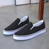 Размеры 35-44 Белые Канвасные Туфли для Пары Студенческие Тканевые Туфли Женские Лоферы Белые Кроссовки Черные Лоферы для Мужчин Zapatos Casuales