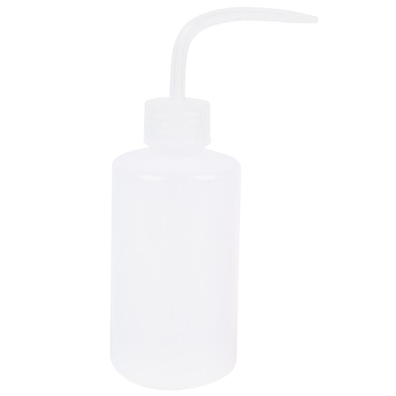 1Pc Wash Clean Clear Plastic Green Soap Lab Wash Squeeze Diffuser Bottle