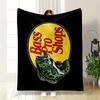 Плед с рыбой Bass Pro Shops Плед для спальни Плед для гостиной Диван обеденный перерыв Мягкий уютный плед для друга Фестиваль Подарок