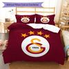 Galatasaray Forever Bedding Quilt Set Quilt Cover Pillowcase Home Decoration Birthday Gift (1 * duvet cover + 2 * pillowcase, without core)
