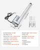 12V Linear Actuator, 304.8mm Stroke IP65 Waterproof Linear Actuator, 3000N 5mm/s Motion Actuators with Mounting Bracket for Solar Trackers, Industrial
