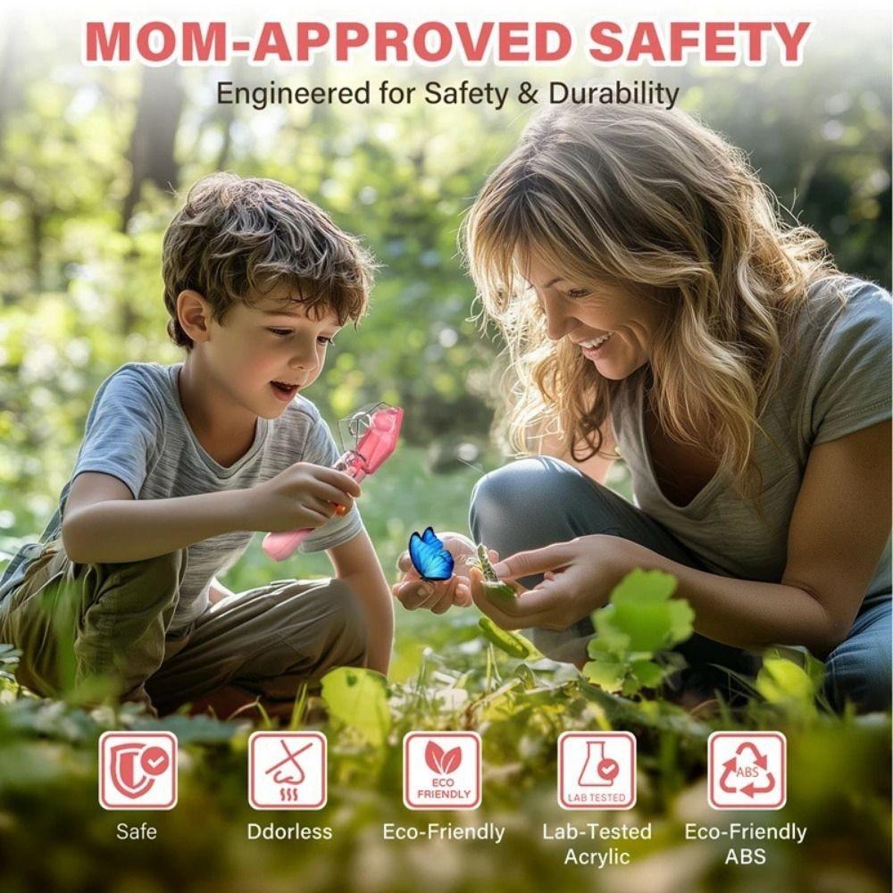 Safe Release Mechanism Handheld Insect Trap Multifunctional Bug Catcher  For Children