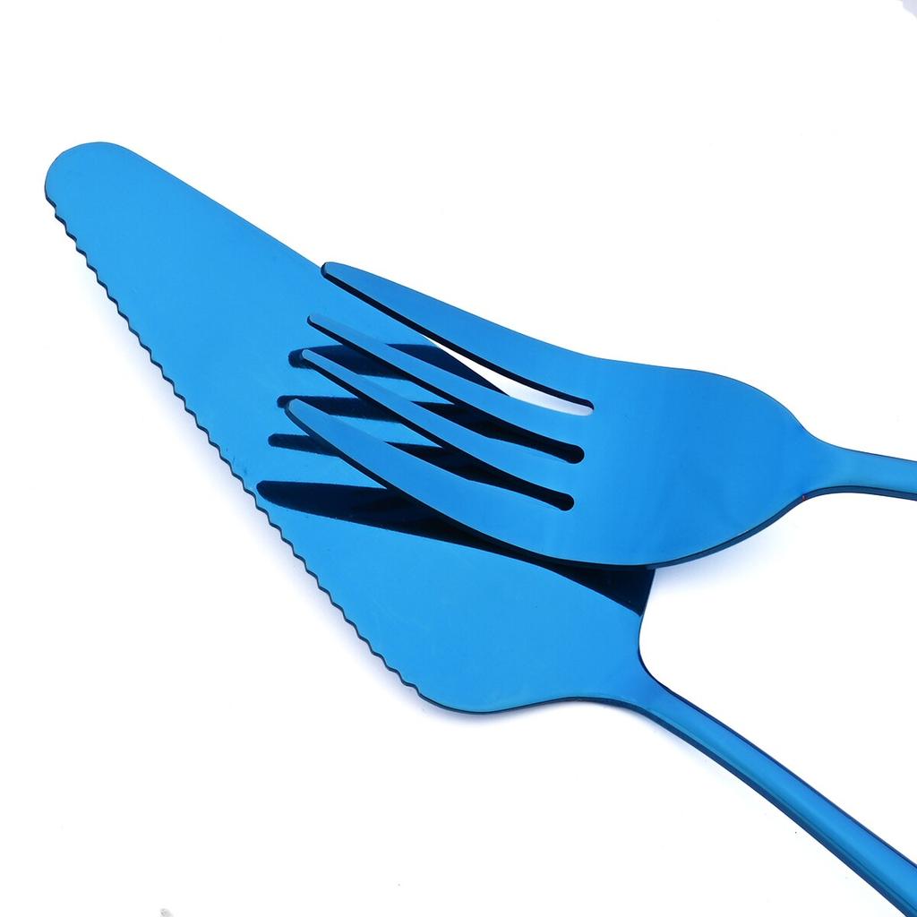 7 шт. золотой набор посуды, посуда из нержавеющей стали, лопаточка для торта, ложка для супа, дуршлаг, ложка, вилка для салата, ложка, набор столовых приборов