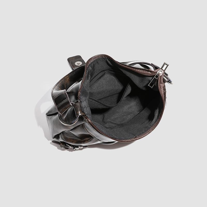 Bag Female Underarm Bag Niche Design Punk Biker Bag Shoulder Bag