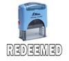 REDEEMED Self Inking Rubber Stamp Custom Shiny Office Стационарный штамп