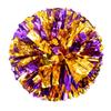 1 Pcs Plastic Double Hole Handle Cheerleader Pom Poms Metallic Streamer Club Sport Supplies Dance Party Club Decorator Tools