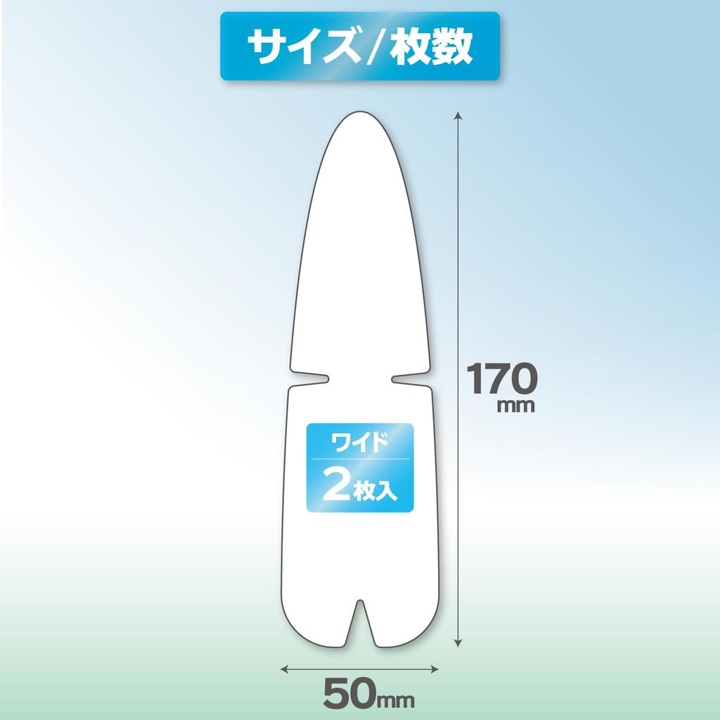 Tanax MF-4747 Anti-Scratch Sheet Protector Sheet for Motorcycles, Wide 2.0 X 6.7 X 0.0004