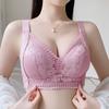 Women‘s Bra Sexy Lingerie Push Up Bras Comfort Wireless Brassiere Thin Cup Plus Size Lace Brlalette