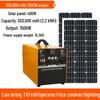 220V Multi-Functional Solar Power Generator: Portable Outdoor & Household System