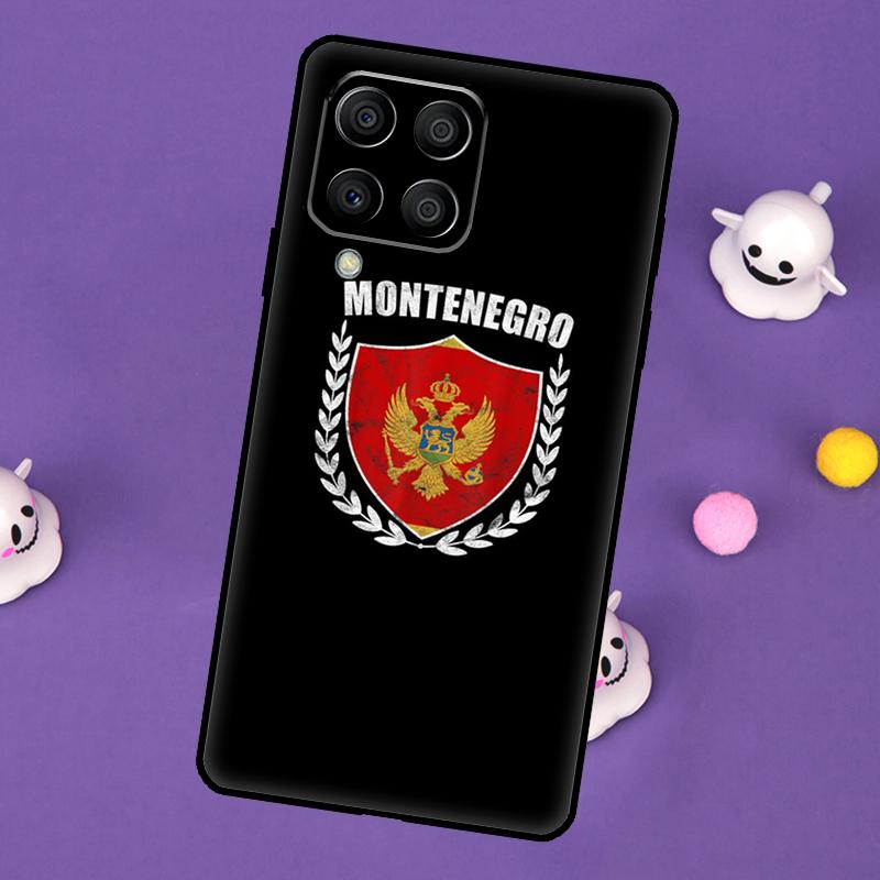Чехол Флаг Черногории для Samsung Galaxy M55 M15 M33 M13 M23 M53 M31 M51 M14 M34 M54 M20 M30s M52 M32