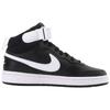 Nike Court Borough Mid 2 'Black White' GS CD7782-010