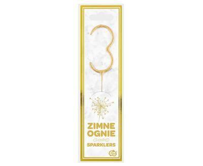 Sparklers Gold Number 3, 17cm