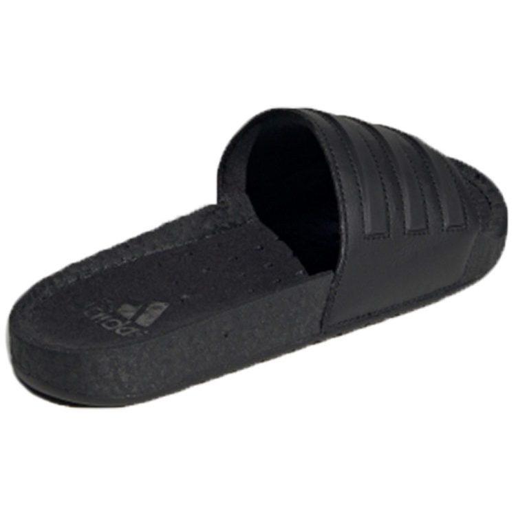 Шлепанцы Adilette Boost Adidas 'Triple Black' EH2256
