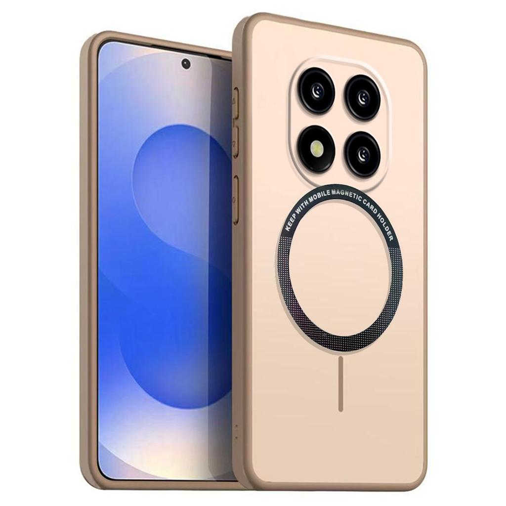 Матовый полупрозрачный магнитный чехол для телефона для Xiaomi Redmi Note 14 Pro+, 14 Pro 5G 4G, POCO X7 5G Мягкий чехол из ТПУ