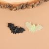 20Pcs Plastic Black Luminous Fake Bat Halloween Decoration Haunted House Props Accessories