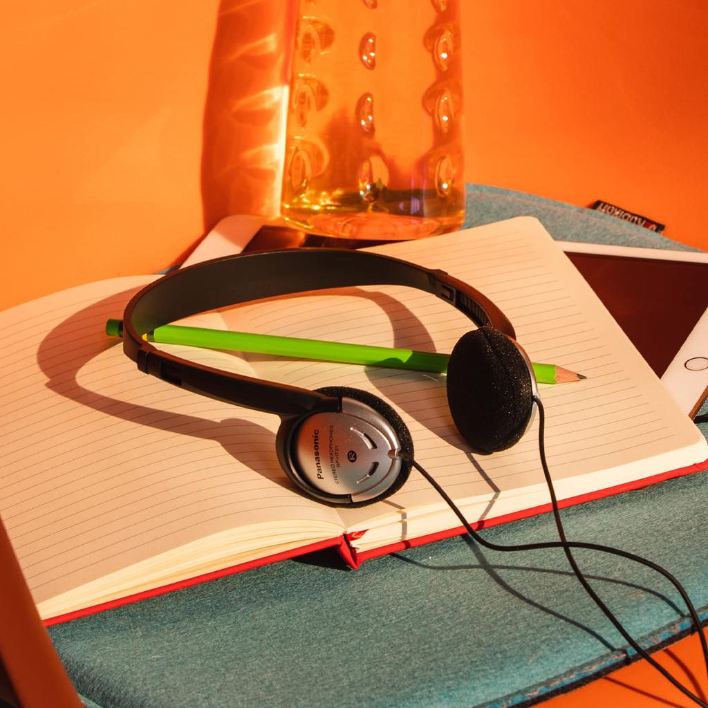 Panasonic Lightweight Headphones with XBS Headphones (RP-HT21) 10-Pack (Earphones) [Product]