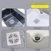 100pcs Disposable Self-adhesive Field Drain Sticker, Anti-clogging, Anti-bug, Anti-hair Bathroom Toilet Kitchen Sink Strainer