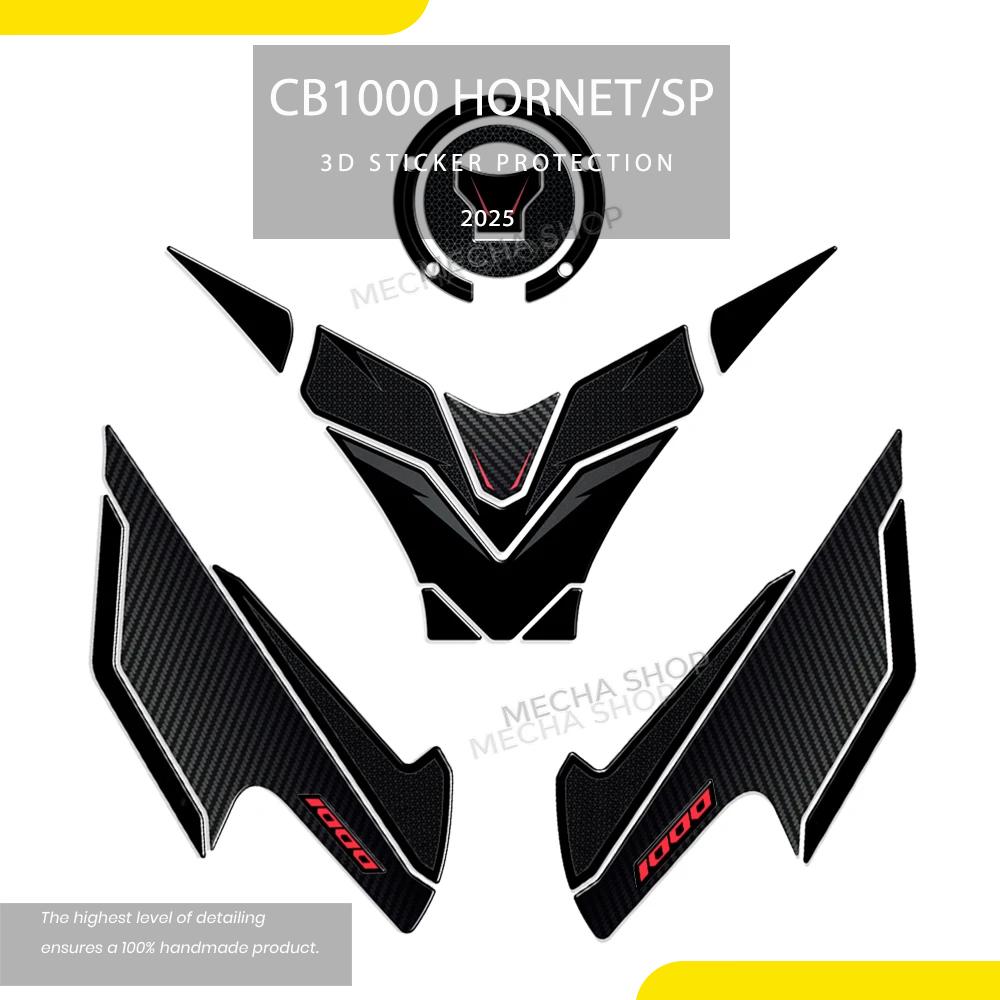 Для Honda CB1000 Hornet SP CB 1000 Hornet 2025 Водонепроницаемая Защитная Наклейка Наклейки Защитники Мотоцикла 3D Наклейка из Эпоксидной Смолы