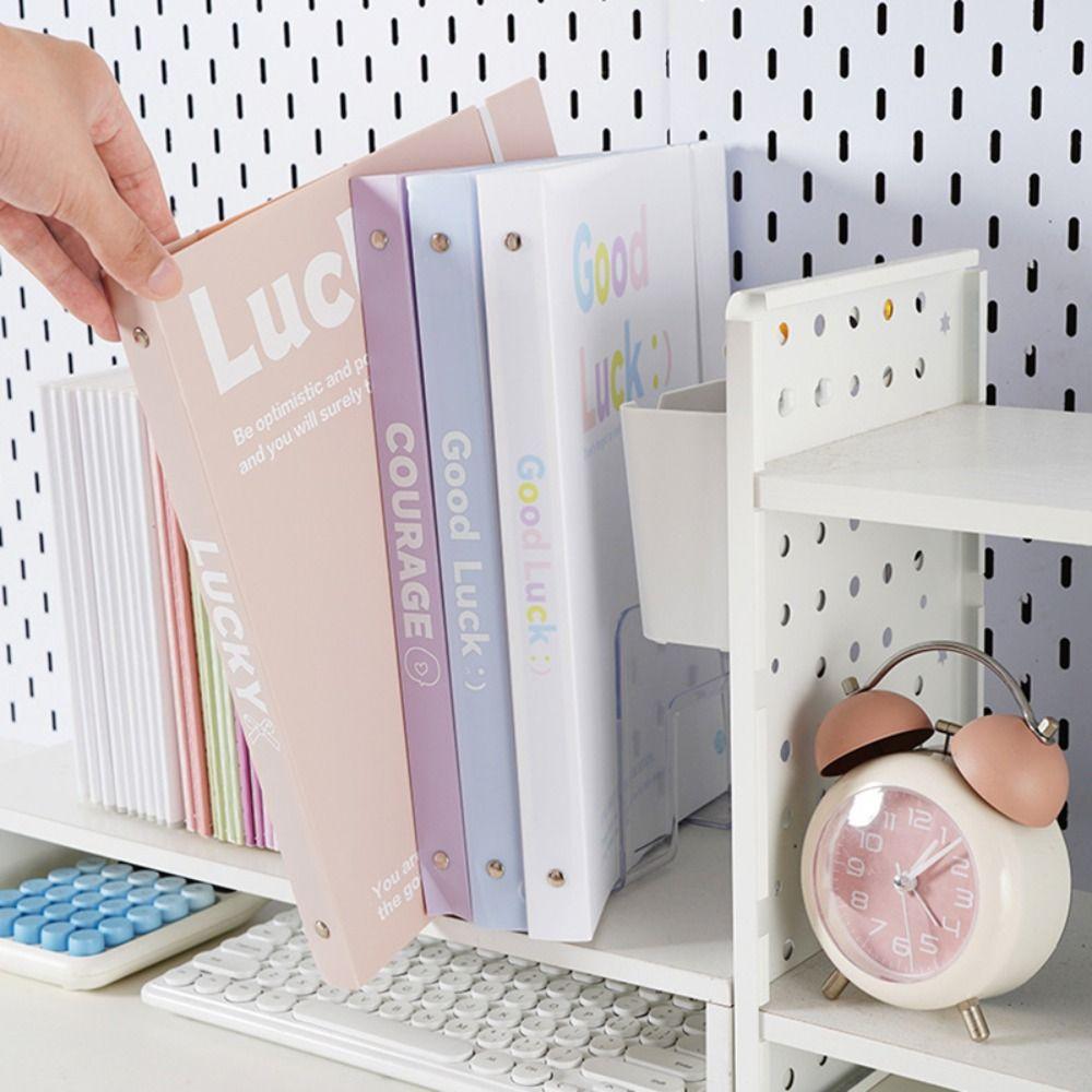 Loose Leaf A4 File Folder Detachable Office Storage Booklet New File Bag Students