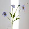 Искусственный цветок со стеблем, реалистичный центральный элемент для домашнего офиса, свадебный искусственный цветок